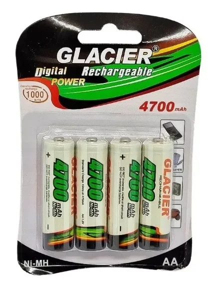 4 Pilha AA Recarregavel 4700mAh - Neverdie Store photo review