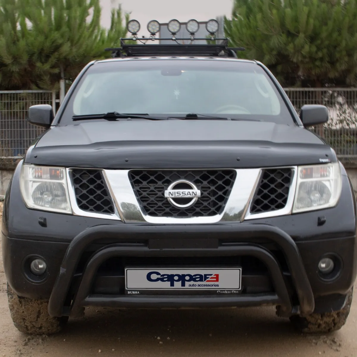 

Передний защитный спойлер для капота для NISSAN NAVARA 2006-2015