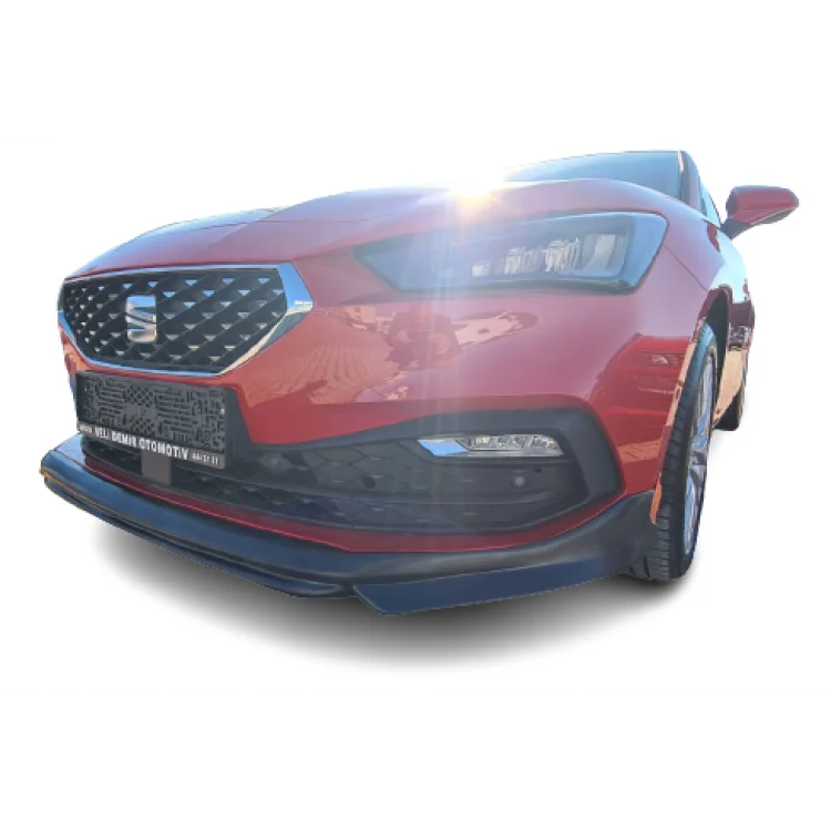 Front Bumper Lip Abt Style For Seat Leon MK4 2020 + car