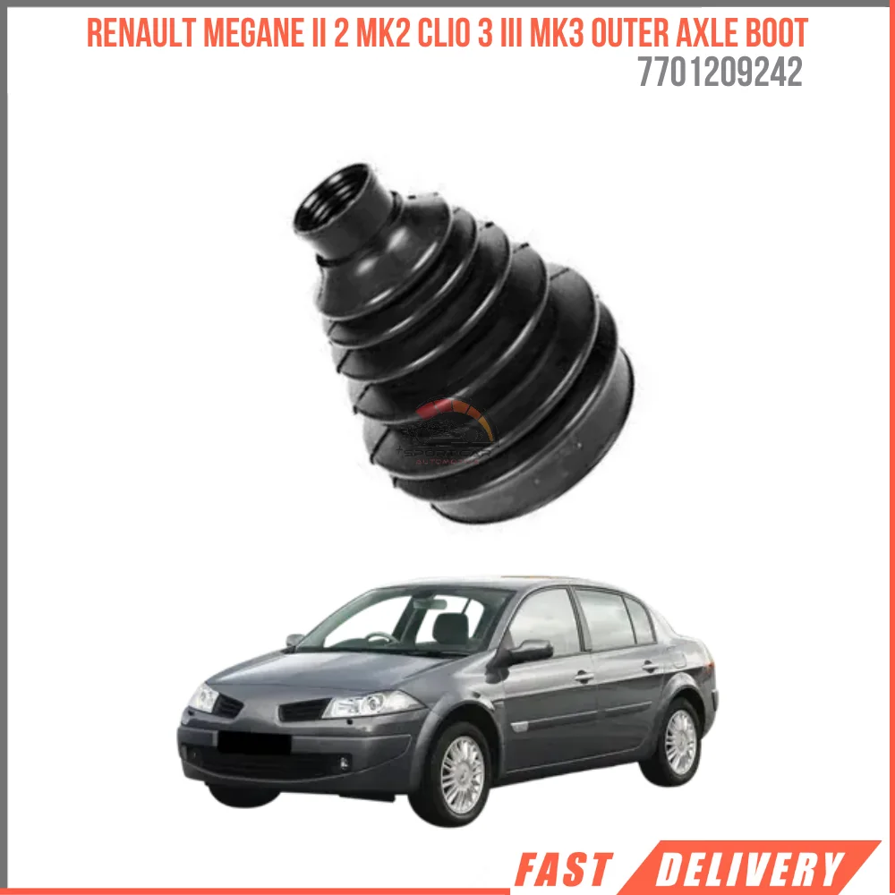 

For Renault Megane II 2Mk2 Clio 3 III Mk3 Outer Axle Boot Oem 7701209242 Spares Affordable Car Parts