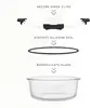 "24pc glass food storage set – 12 airtight containers & lids, freezer-safe" 1