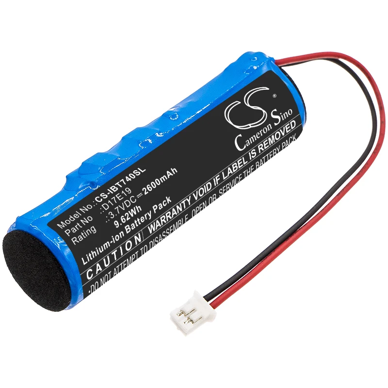 

Battery for iHome iBT74 D17E19 3.7V/mA