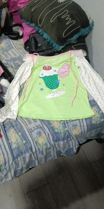 Kawaii Lime Shirt - Harajuku Aesthetic photo review