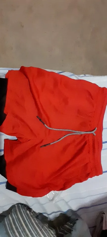 2 in 1 Training Compression Shorts with Pockets