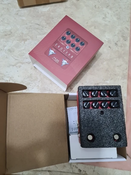 FLAMMA FS22 Ekoverb Dual Reverb Delay Pedal with Freeze and Trail