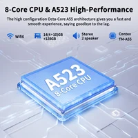 C108 10.1 Inch Tablet Octa-Core Processor 10GB RAM 128GB ROM Android 14 With Case Headphones Wireless Keyboard Mouse Stylus Pen 2