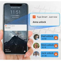 RAYKUBE Tuya Smart Padlock Fingerprint Waterproof USB Charging Quick Identification Unlock Sensor High Quality P70/P55/PQ1 - Image 5