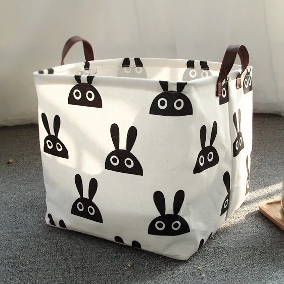 Description Picture 5 of item1-2Pcs Dirty Clothes Storage Box Fabric Toy Organizer Clothing Storage and Organization Dirty Laundry Basket Toys Folding Home