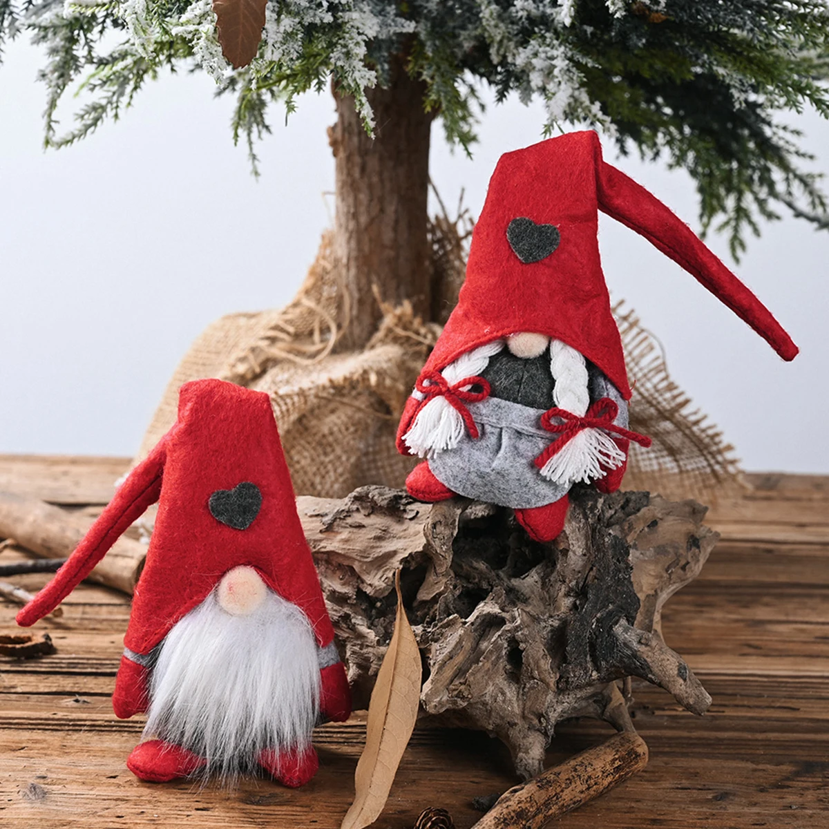 Gnome Christmas Faceless Doll Merry Christmas - Christmas Pendant & Drop  Ornaments - Aliexpress