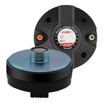 5 Core Compression Driver 3.5 Inch Tweeter Horn Throat 220W Peak Loud 8 Ohm Titanium Diaphragm CD 110 1