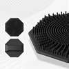 1pc Silicone Bath Brush For Men and Women, Back Rub, Body Wash 6