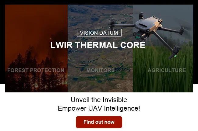 640x512 50fps Uncooled VOx Detector Shutterless LWIR Thermal Imaging Camera For Defog Defrost Function Clear Imaging