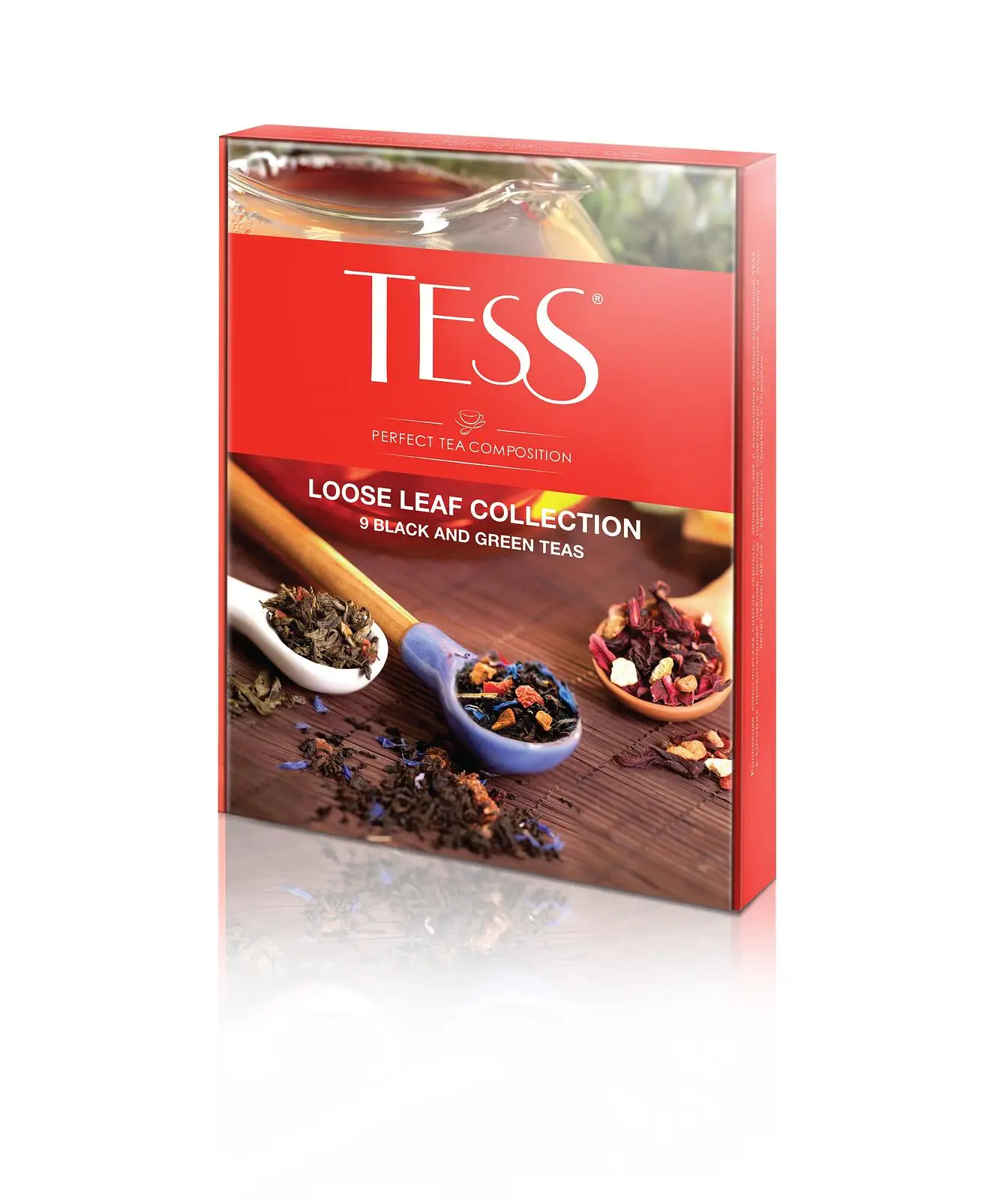 12 штук Подарочный набор Чай Tess Ассорти (38