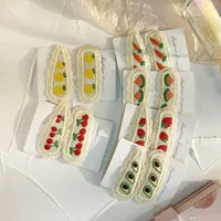 2pc cherry strawberry Hairpin Hairgrip Hair Clips for Girls Women Kids Childs Vintage Crab for Gift Hair Accessories