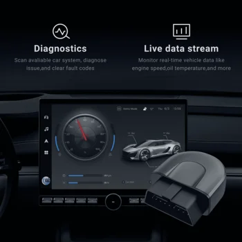 Superbox Smart OBD2 Bluetooth Scanner Car Diagnostic Tool for Android/iOS & Android player 1