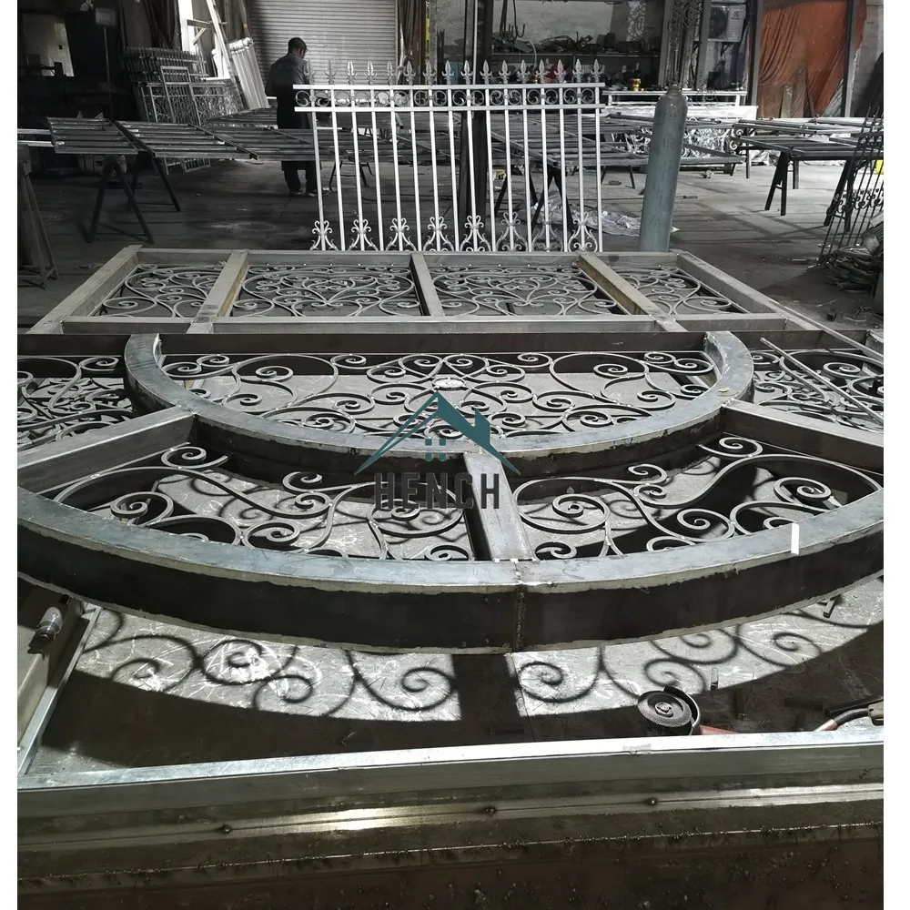 

Hench French Modern Exterior China Main Gate Door Designs Front Iron Entry Doors Entrance Security Steel Door For House