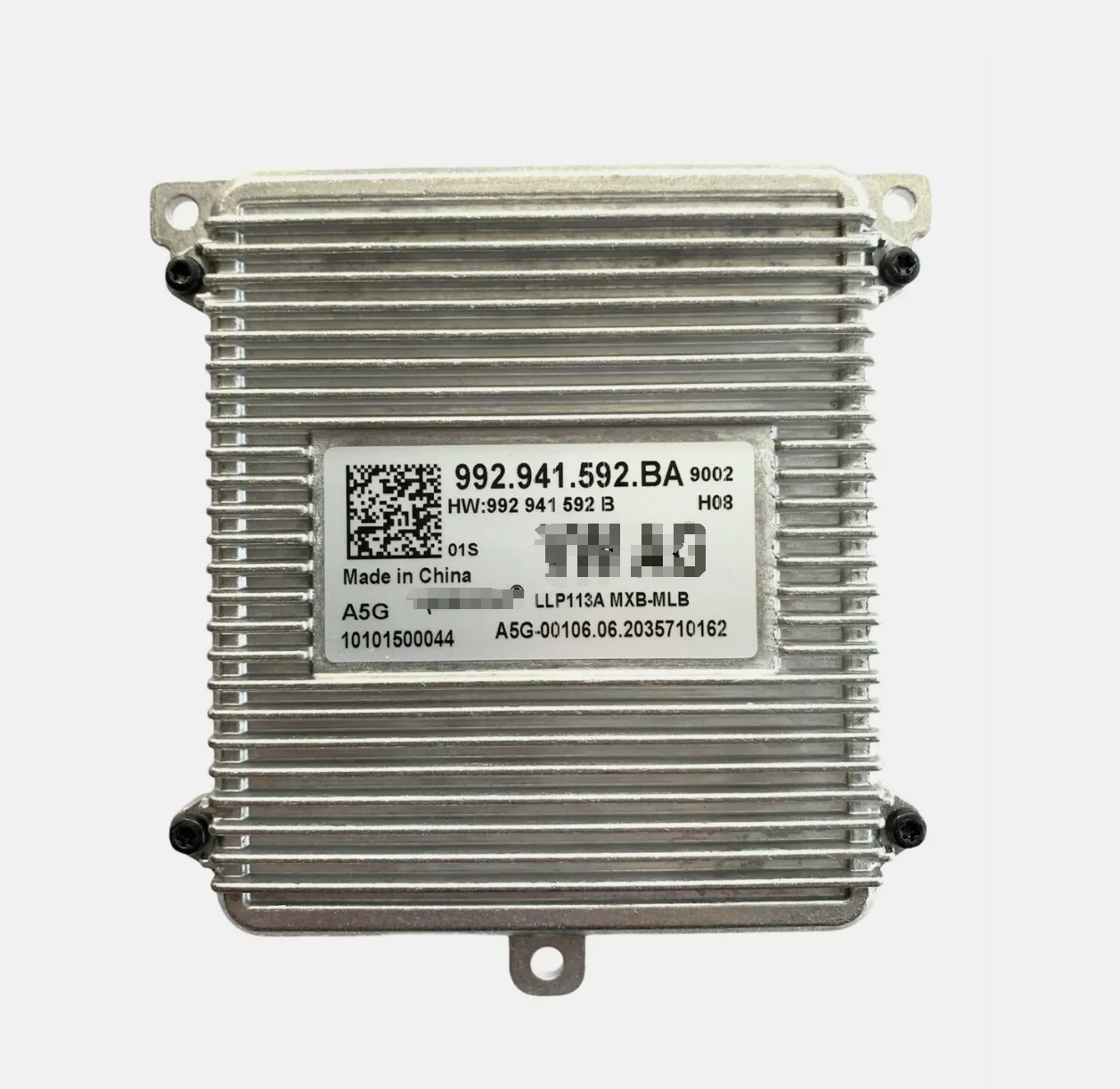 Orignal used for Porsche Taycan 9J1 Headlight ballast module Xenon 992.941.592.BA 992941592BA