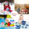 9PCS/8PCS Summer Beach Set Toys For Kids Digging Sand Plastic Bucket Watering Bottle Shovels Children Beach Water Game Toys Tool 4