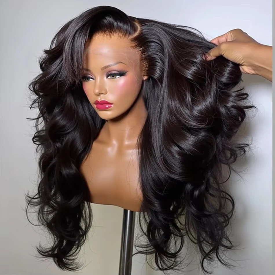 Wholesale Body Wave Human Hair Wigs for Black Women Transparent HD Lace Frontal Closure Wigs Vendor Raw Vietnamese Hair Wig 1