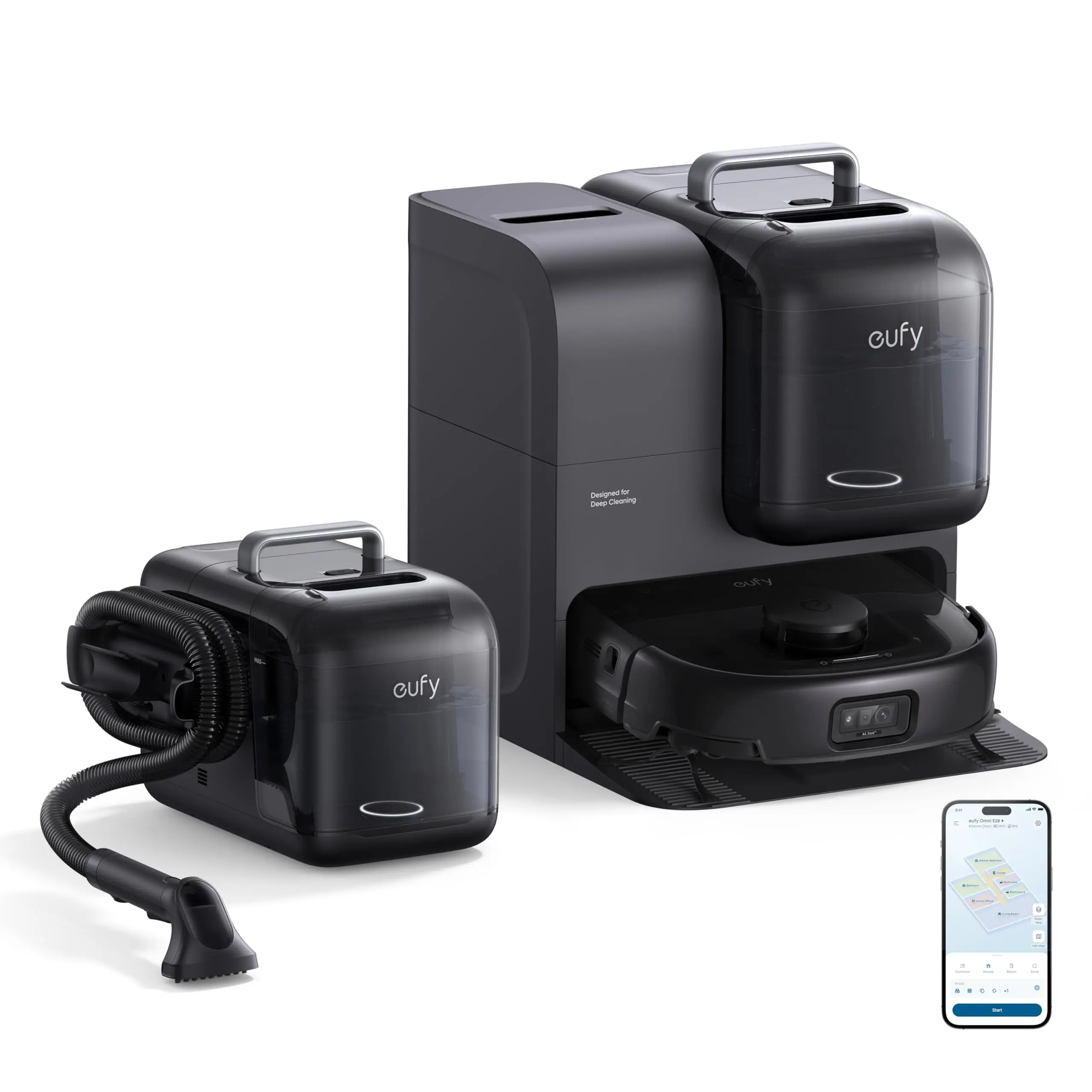 Робот-пылесос eufy E28 Omni, обзор, отзывы, характеристики, купить