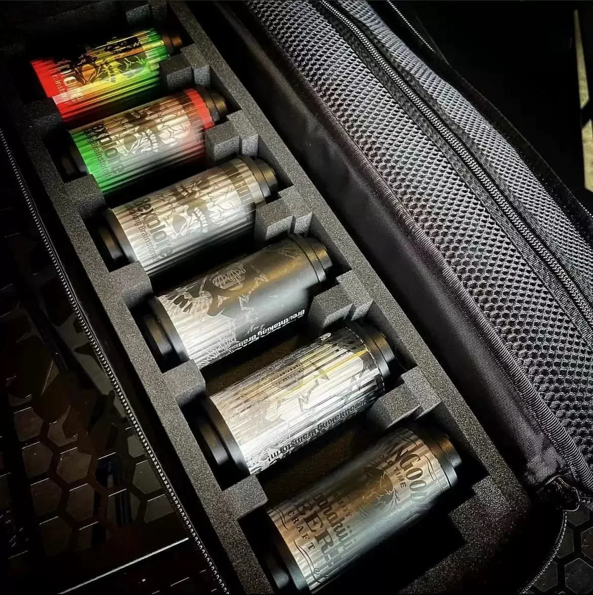 

381explore outdoor camping blackened eva shock-absorbing and anti-fouling storage bag protective cover