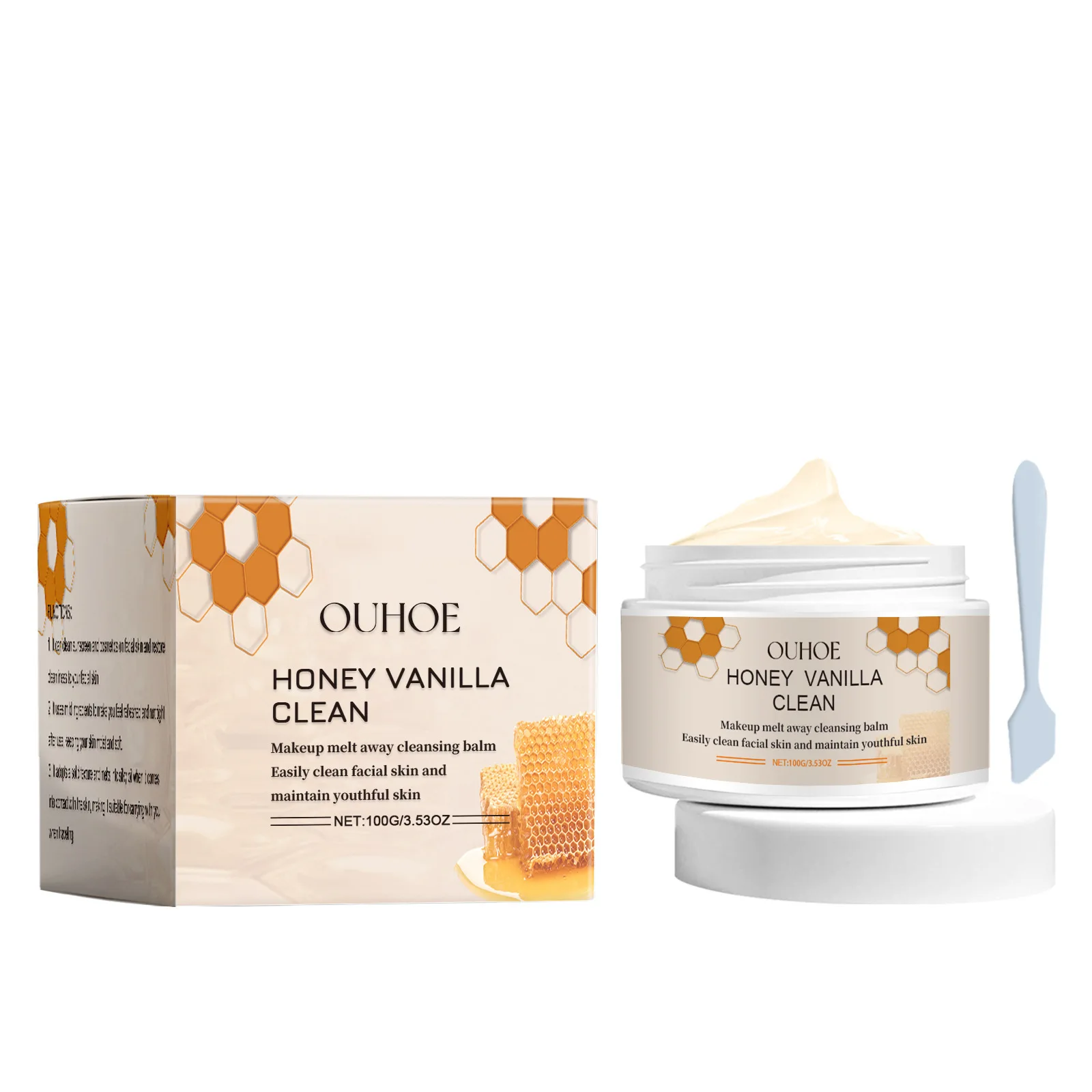 OUHOE Exfoliating Facial Cleanser Deep Cleaning Blackhead Remover Acne Moisturizing Brightening Peeling Gel Korean Face Scrub 2