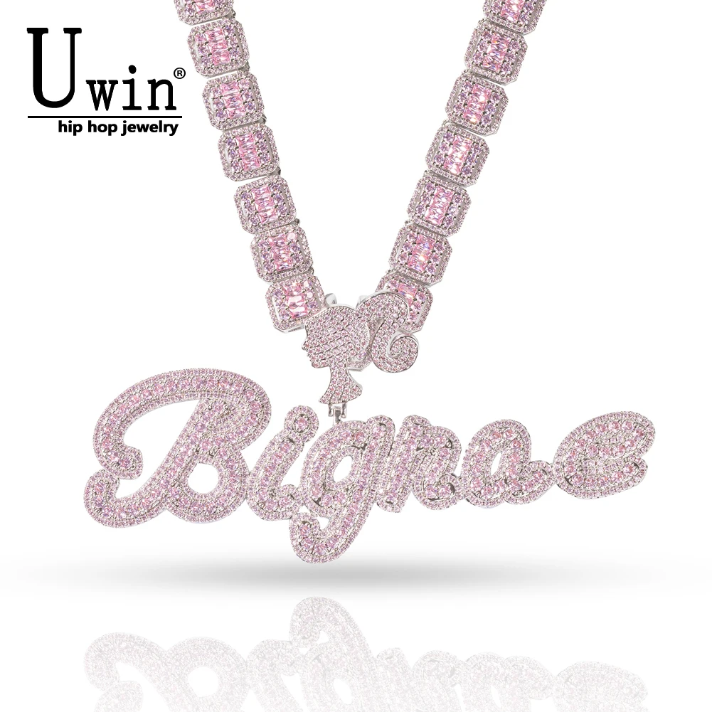 Uwin пользовательские буквы с ледяной