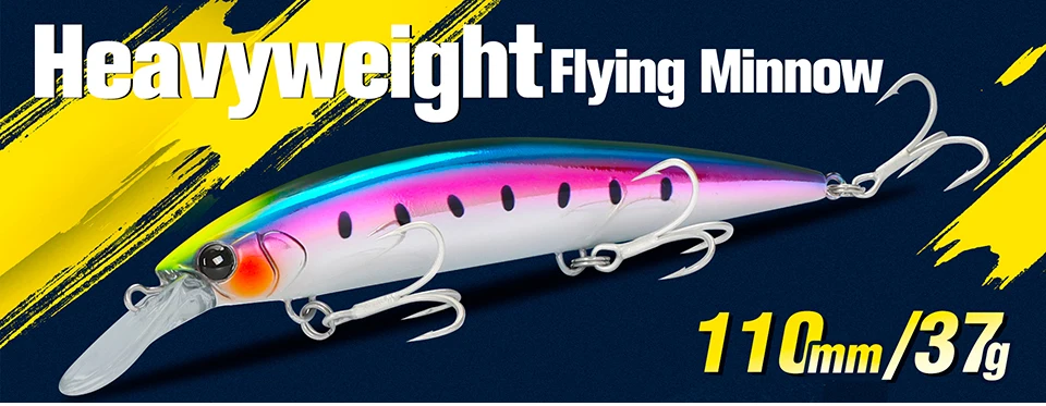 Tsurinoya stinger 125s power salzwasser fischen köder 125mm 28g sw spiel sinkende minnow bluefish see barsch flunder sw spiel köder – Detail 1