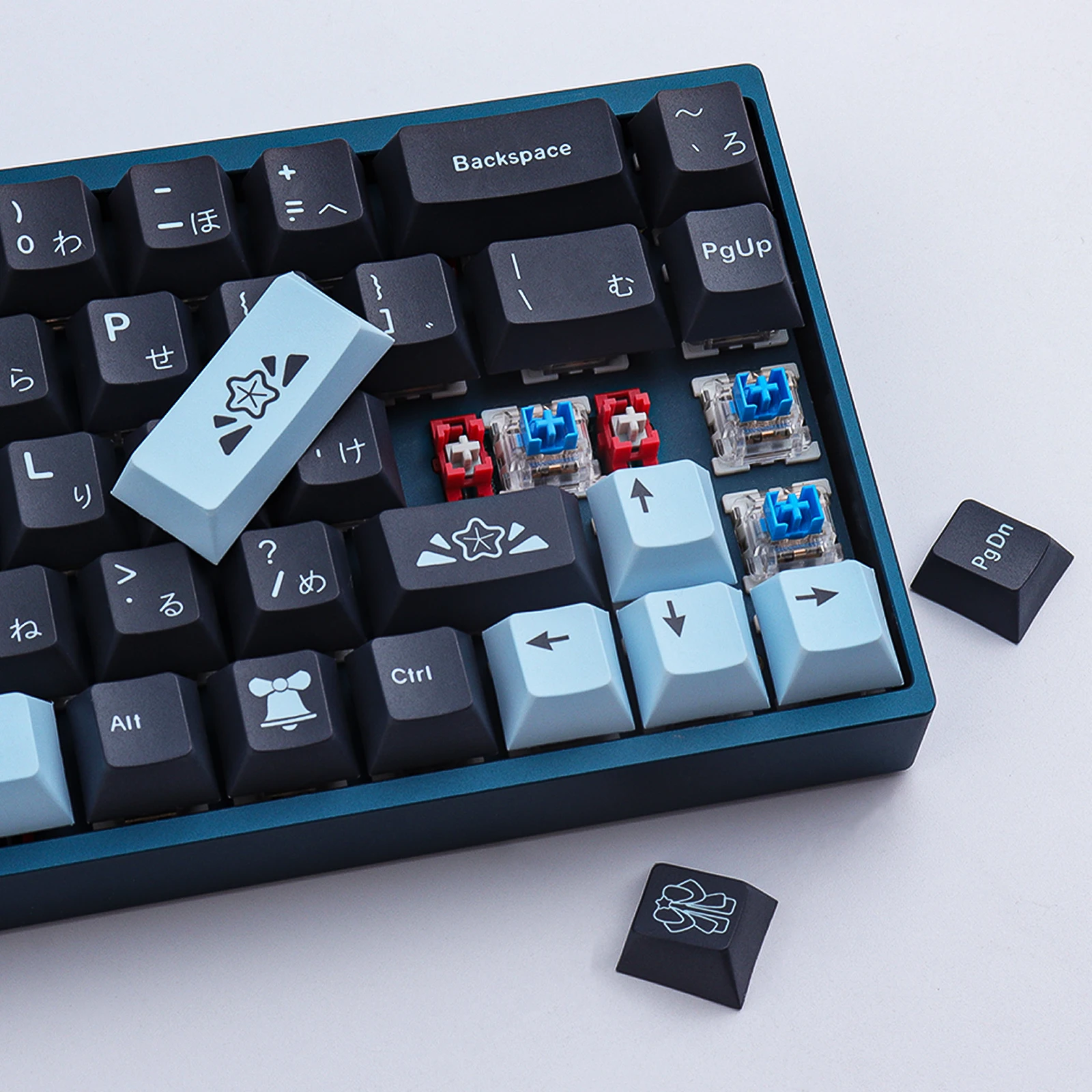 Keycaps Personalizados para Teclado Mecânico Gmk Comet Pbt Keycap 151 Chaves Cereja Perfil Xda Dye-sub - Imagem 3