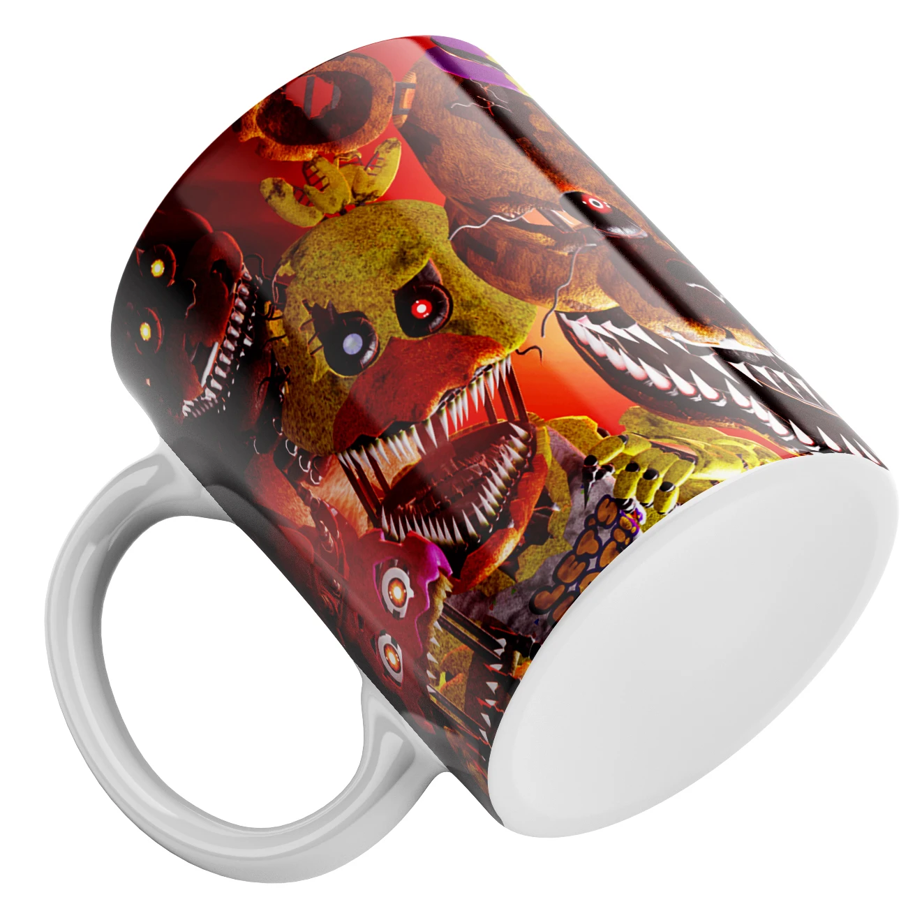 Nightmare animatronics mug/Five Nights at Freddy/FNaF/Five Nights at Freddy/ FNaF/Freddys/print/cr160411/330 ml - AliExpress