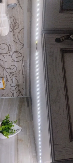 DC5V USB LED Strip 2835 Dimmable Touch Switch Backlight TV Light photo review