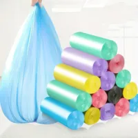 300 Blue Garbage Bags, Leak Proof and Odor Proof, Multi-purpose, Suitable for Kitchen, Bathroom, Bedroom, Living Room