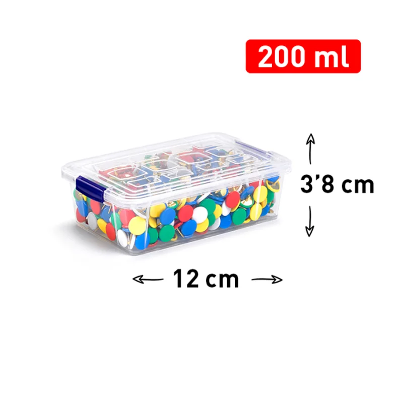 Plastic Forte MINICAJA 200 ML Mini Caja : : Hogar y cocina