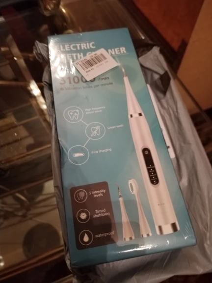 Electric Teeth Whitening Dental Calculus Scaler Plaque Coffee Stain Tartar Removal High Frequency Sonic Toothbrush Teeth Cleaner photo review