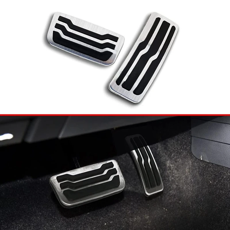 Car Foot Pedals For Mazda BT-50 UP 2011 2012 2013 2014 2015 Fuel Gas Brake Stainless Steel Pedal Pads