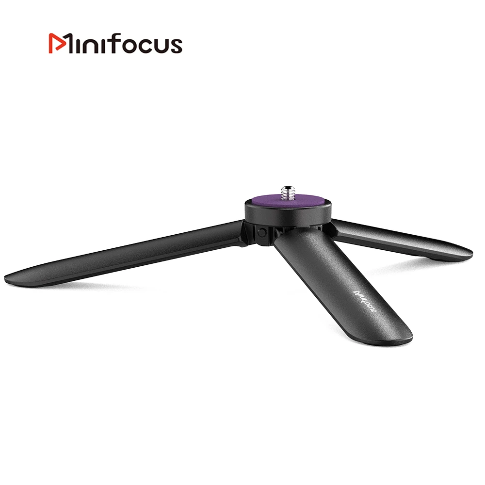 Mini Trépied Portable 12kg Alliage Aluminium 1/4 Pouce pour GoPro DSLR