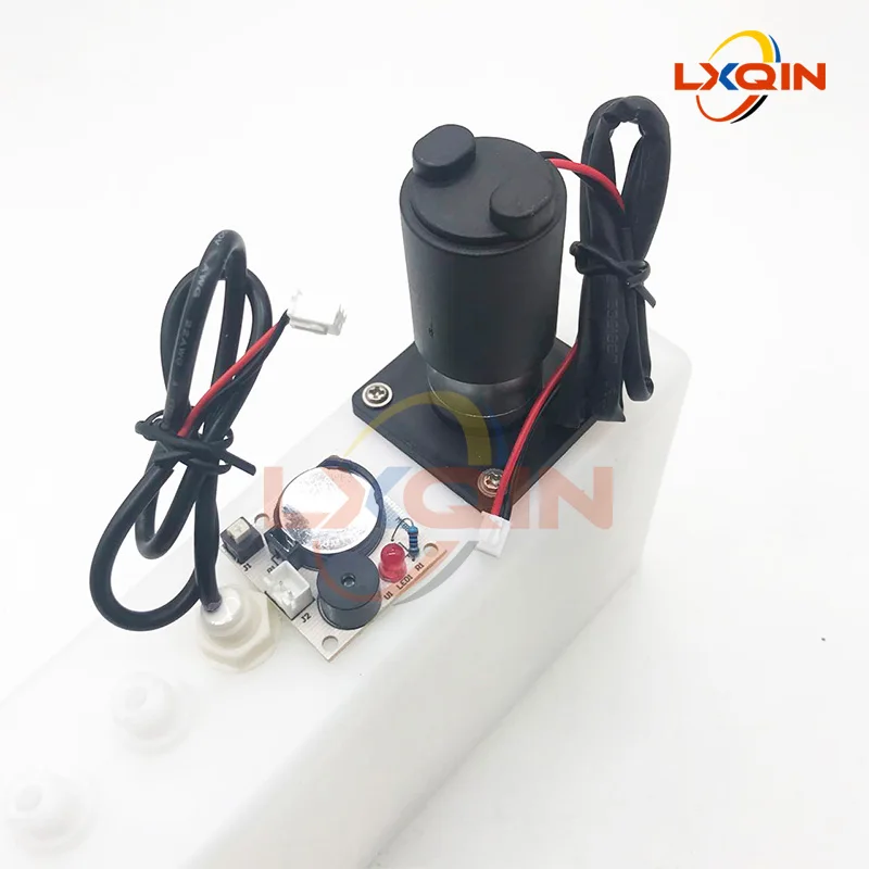 Lxqin uv Eco 1200ml Tanque de Tinta com Agitação Misturador Sensor Nível do Motor Alarme para Impressora Dtf Tinta Cartucho Branco Sub Massa Ciss - Imagem 3
