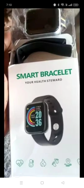 Multifunctional Bluetooth Smartwatch Y68 D20 Fitness & Sleep Tracker photo review