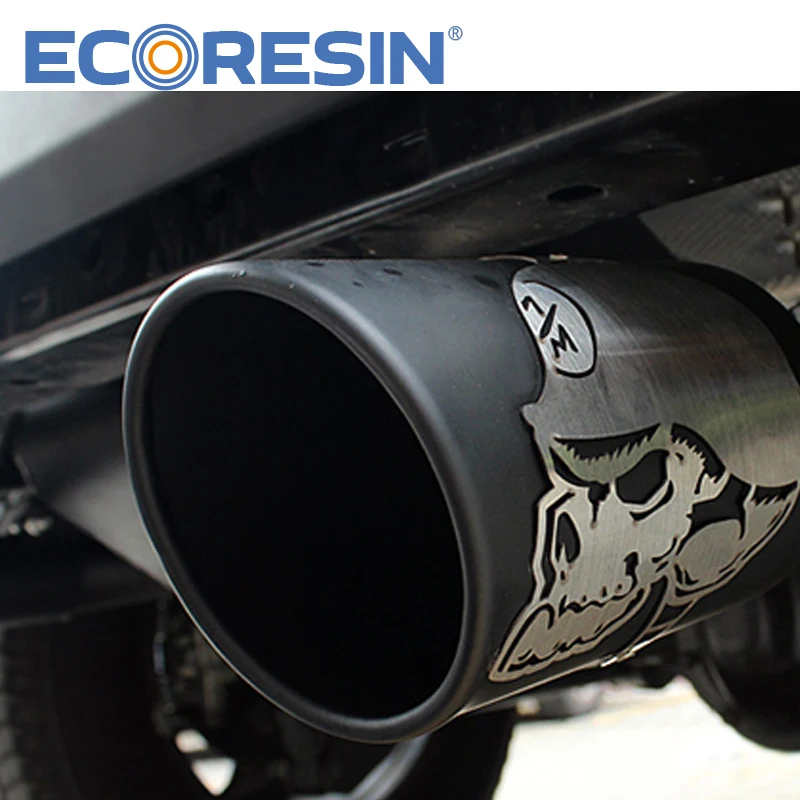 Wrangler Jeep JL 4*4 Jeep Exhaust Pipe Muffler System Matte Black Auto Parts Accessories Sahare Rubicon