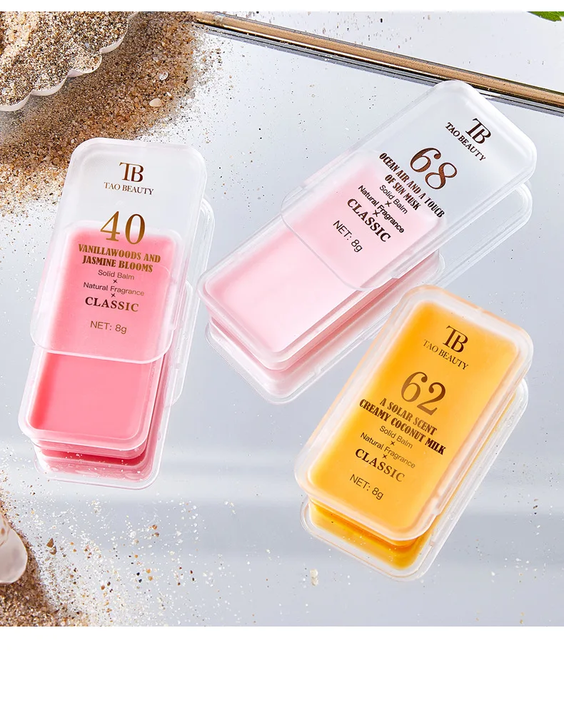 Solid Perfume Set For Women Natural Long Lasting Fragrance Balm_voghion.com
