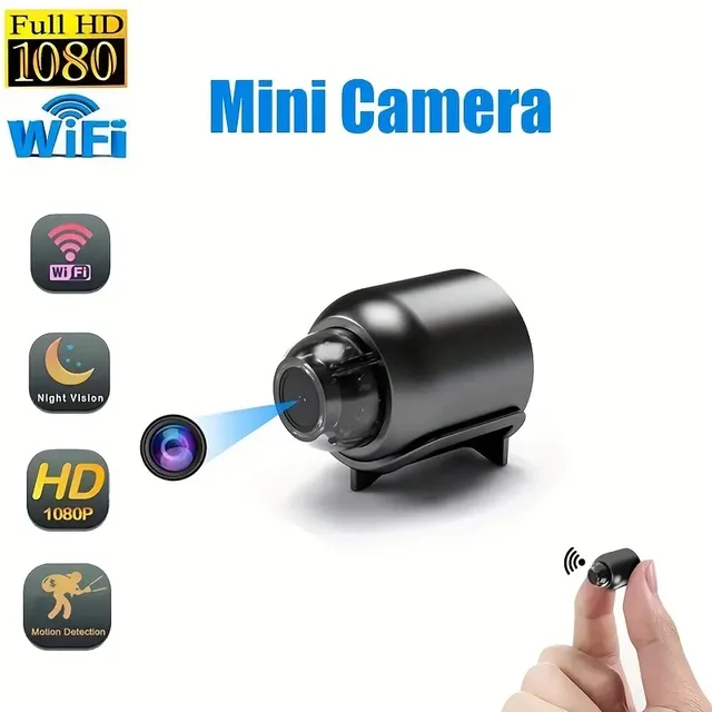 1080P HD Mini Camera Wireless WiFi Baby Monitor Indoor Safety Security  Surveillance Night Vision Camcorder IP Cam Video Recorder