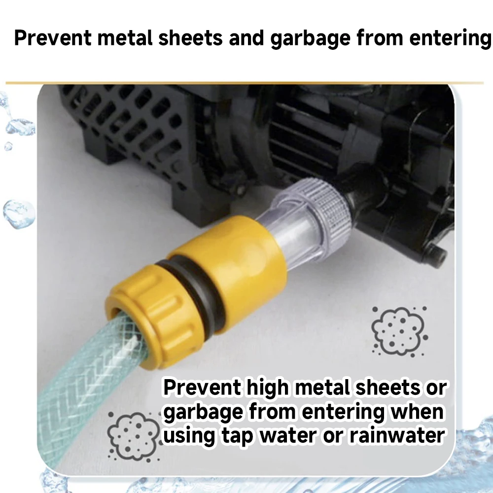 Girante Pompa Acqua Adattatore A Sgancio Rapido Per Idropulitrice Nilfisk - Connettore Per Tubo Alta Pressione, Resistente A 180 Bar Raccordo - Foto 9