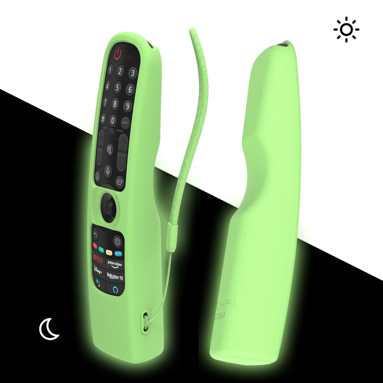 Fintie Silicone Case for LG AN-MR21GA AN-MR21GA MR22GA MR22GN MR23GA MR23GN  Remote Control, Lightweight Anti Slip Shockproof Protective Cover for LG