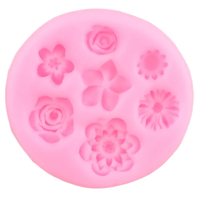 Barkács Madár Szilikon Formák Méh Daisy Virág Fondant Penész Fa Ág Torta Dekorációs Szerszámok Sütés Csokoládé Cukorkás Gyanta Agyag - Image 6