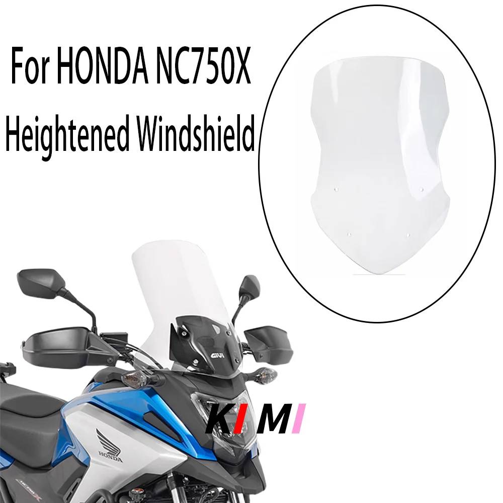 

For HONDA NC750X windshield NC750X21 style increased windshield chest windshield