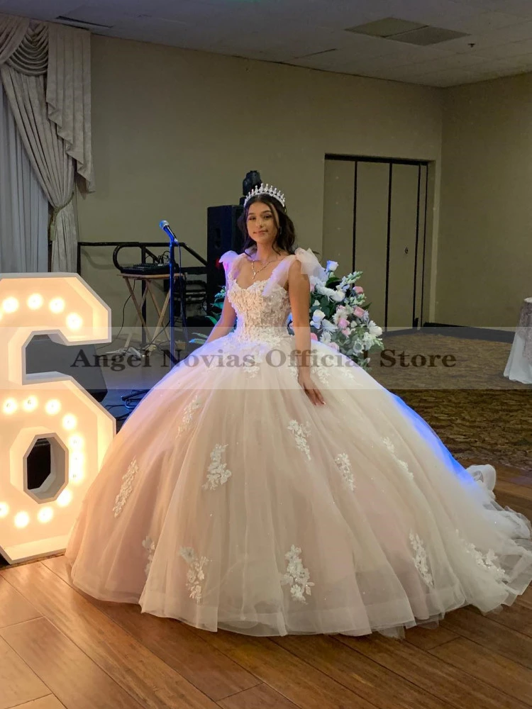 Ball Gown Princess Quinceanera Dresses Lace Up Vestidos De 15 Anos 2022  Birthday Dress Vestidos Elegantes Para Mujer| | - AliExpress