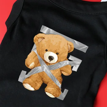 T-shirt imprimé pour chiens Ourson - 2025 - Doglovedesign : Vêtement et accessoires pour chiens