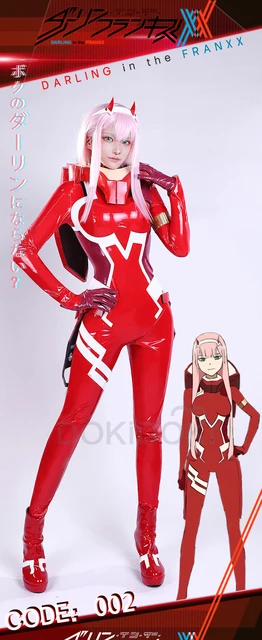 Gvavaya Anime Cosplay DARLING in the FRANXX Zero Two 02 Cosplay Costum