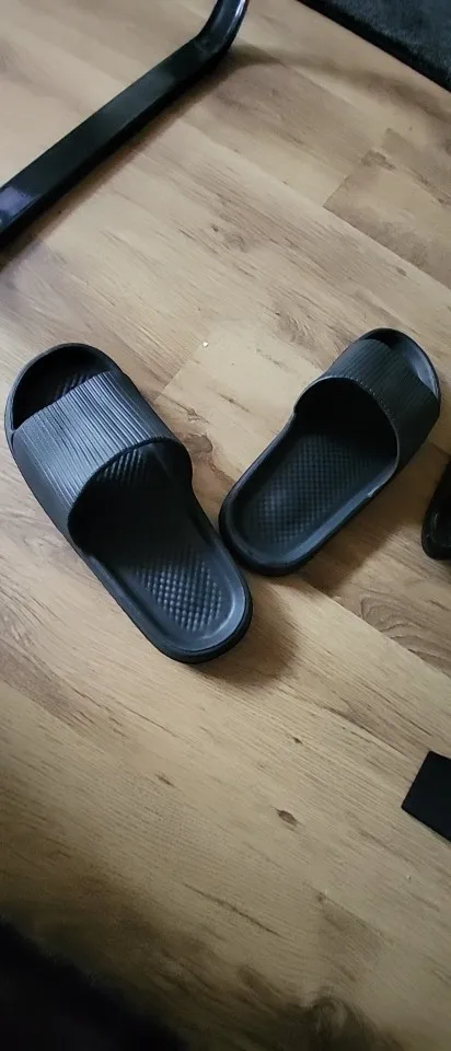 Soft Sole Massage Shower Shoes for Women Men Couples Waterproof Non-slip Home Leisure Fashion Bathroom Slippers photo review