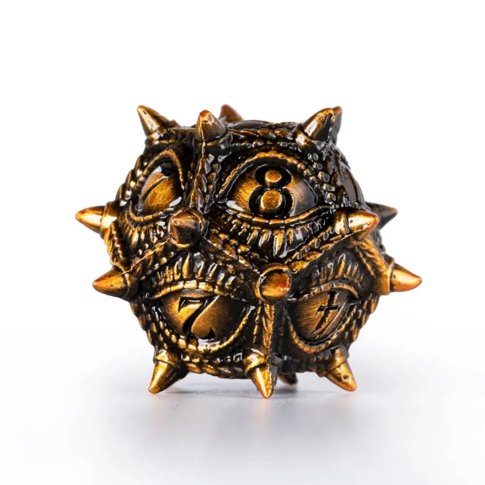 Metal Polyhedral Dnd Dice Set Zinc Alloy with box D20 Game for Dungeons and Dragons